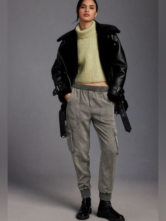 Anthropologie Pants - Anthropologie "olive" Joggers XS (grey)